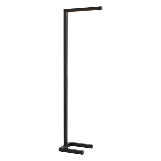Hudson & Canal - Malin 52in Tall Integrated LED Floor Lamp with Metal Shade in Blackened Bronze - FL2081 veiw 2