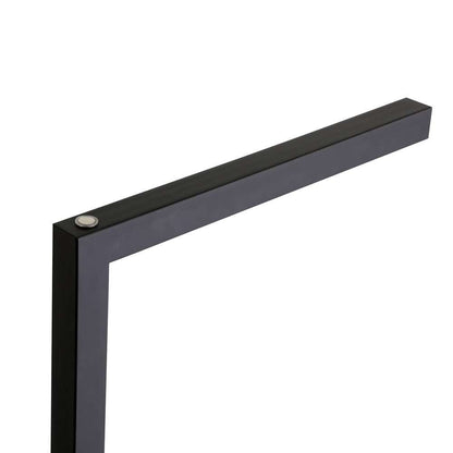 Hudson & Canal - Malin 52in Tall Integrated LED Floor Lamp with Metal Shade in Blackened Bronze - FL2081 veiw 7
