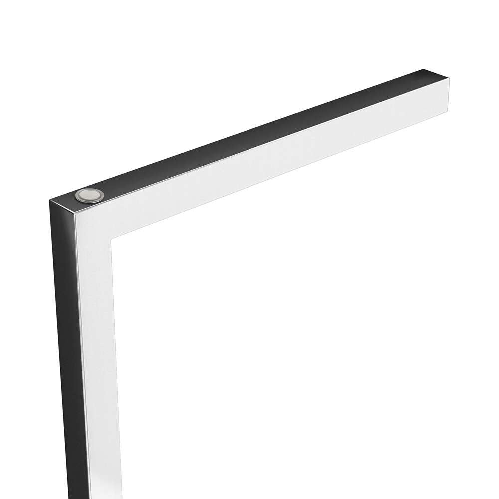Hudson & Canal - Malin 52in Tall Integrated LED Floor Lamp with Metal Shade in Polished Nickel - FL2083 veiw 7