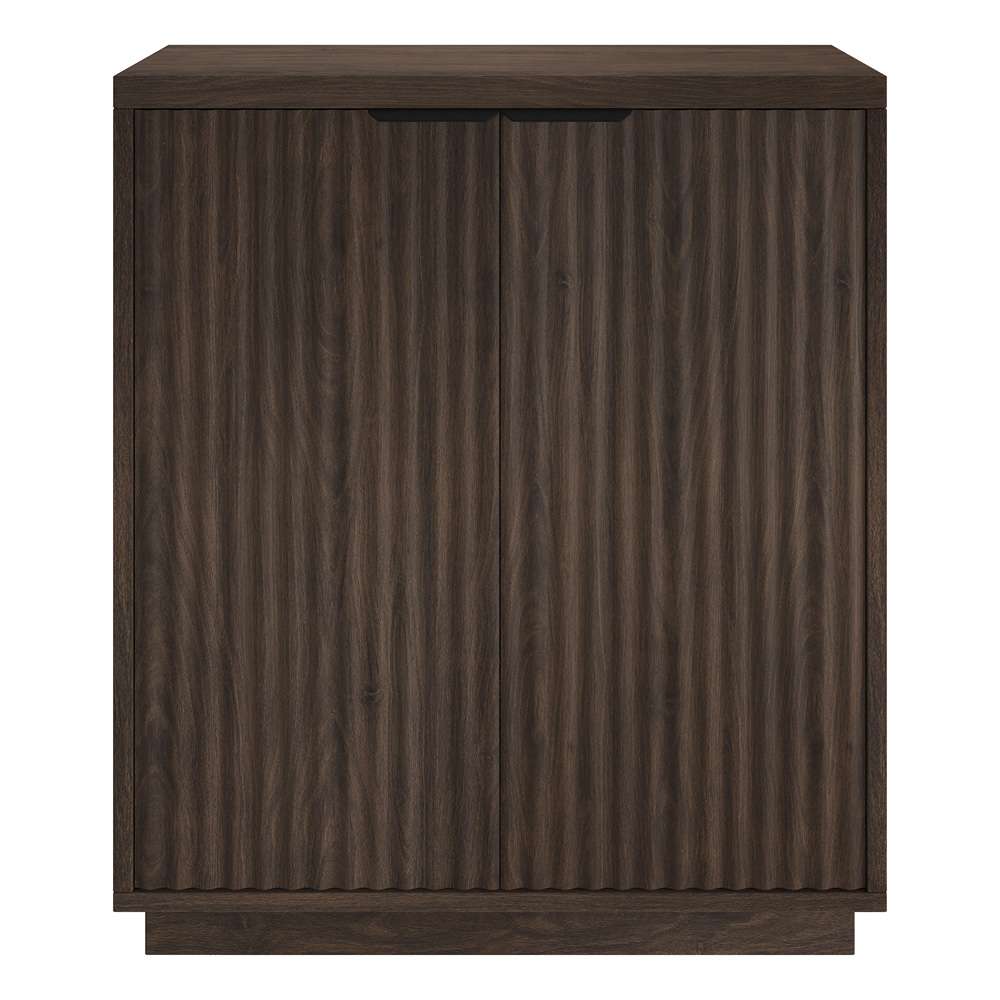 Hudson & Canal - Mansfield 28in Wide Rectangular Accent Cabinet in Alder Brown - AC2167 veiw 2