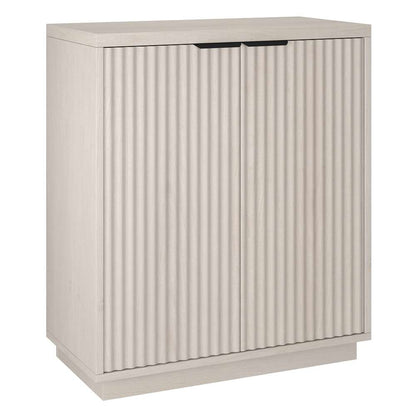 Hudson & Canal - Mansfield 28in Wide Rectangular Accent Cabinet in Alder White - AC2166 veiw 1