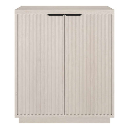 Hudson & Canal - Mansfield 28in Wide Rectangular Accent Cabinet in Alder White - AC2166 veiw 2