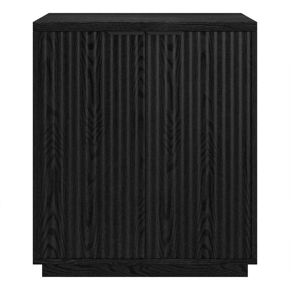 Hudson & Canal - Mansfield 28in Wide Rectangular Accent Cabinet in Black Grain - AC2165 veiw 2