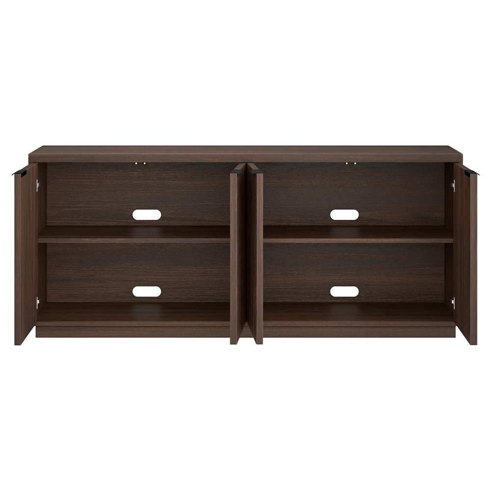 Hudson & Canal - Mansfield 68in Wide Rectangular Buffet Table in Alder Brown - BF2170 veiw 4