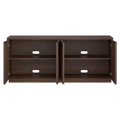 Hudson & Canal - Mansfield 68in Wide Rectangular Buffet Table in Alder Brown - BF2170 veiw 4