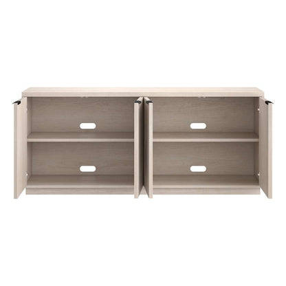 Hudson & Canal - Mansfield 68in Wide Rectangular Buffet Table in Alder White - BF2169 veiw 4