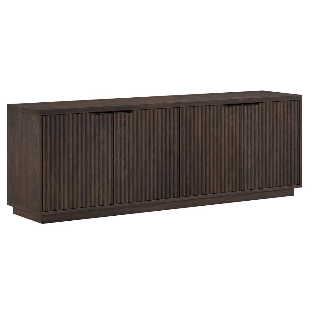 Hudson & Canal - Mansfield Rectangular TV Stand for TVs up to 78in in Alder Brown - TV2164 veiw 1