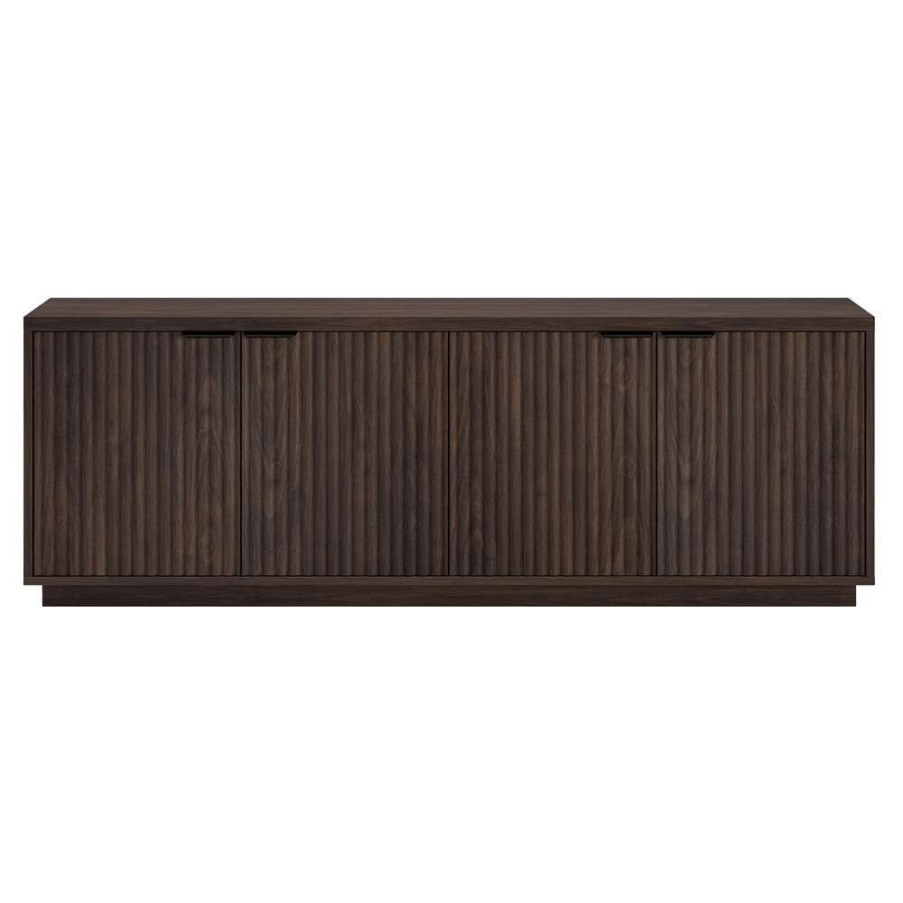 Hudson & Canal - Mansfield Rectangular TV Stand for TVs up to 78in in Alder Brown - TV2164 veiw 2