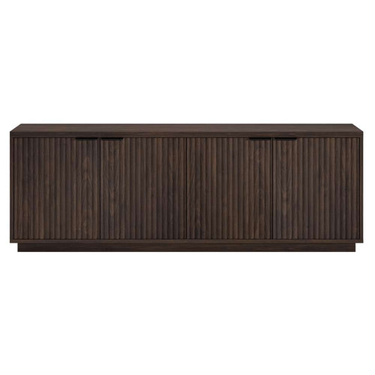 Hudson & Canal - Mansfield Rectangular TV Stand for TVs up to 78in in Alder Brown - TV2164 veiw 2
