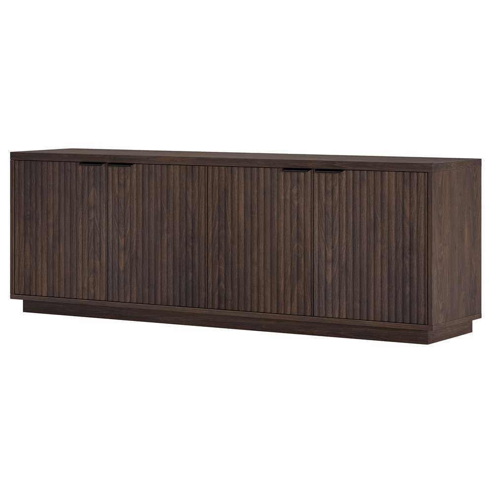 Hudson & Canal - Mansfield Rectangular TV Stand for TVs up to 78in in Alder Brown - TV2164 veiw 3