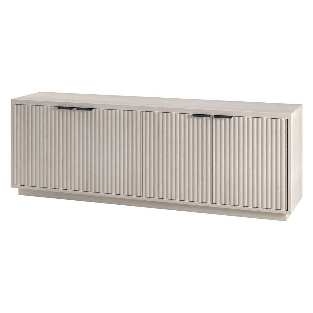 Hudson & Canal - Mansfield Rectangular TV Stand for TVs up to 78in in Alder White - TV2163 veiw 3