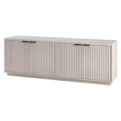 Hudson & Canal - Mansfield Rectangular TV Stand for TVs up to 78in in Alder White - TV2163 veiw 3