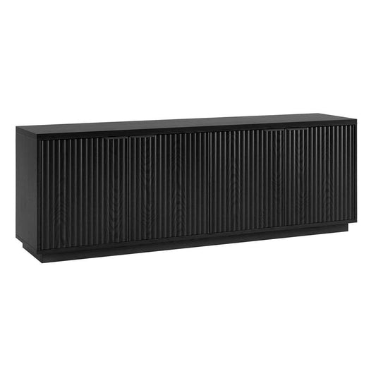 Hudson & Canal - Mansfield Rectangular TV Stand for TVs up to 78in in Black Grain - TV2162 veiw 1