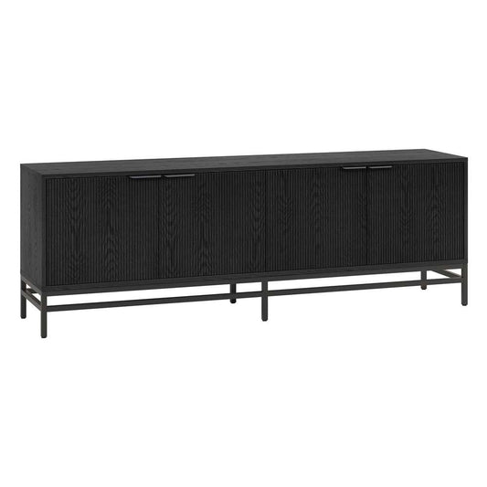 Hudson & Canal - Montello Rectangular TV Stand for TVs up to 78in in Black Grain - TV2085 veiw 1