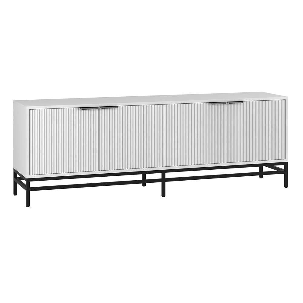 Hudson & Canal - Montello Rectangular TV Stand for TVs up to 78in in Alder White - TV2087 veiw 1