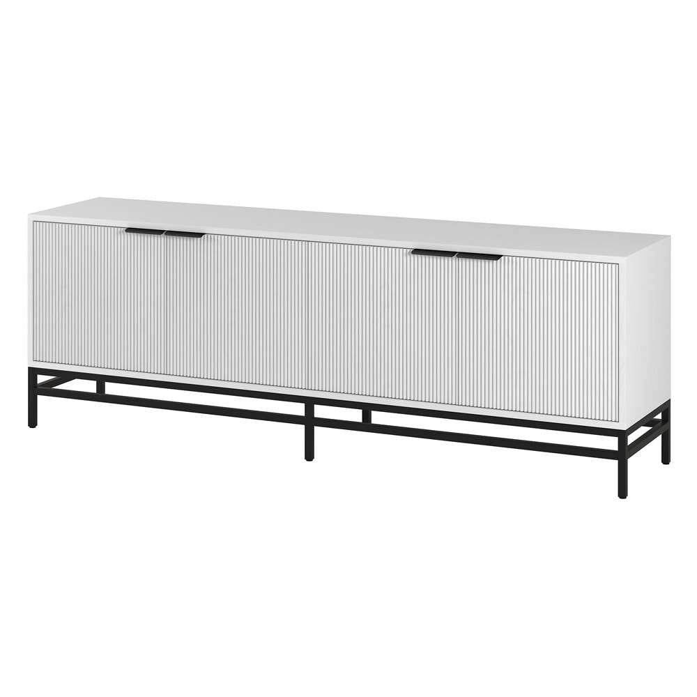 Hudson & Canal - Montello Rectangular TV Stand for TVs up to 78in in Alder White - TV2087 veiw 3