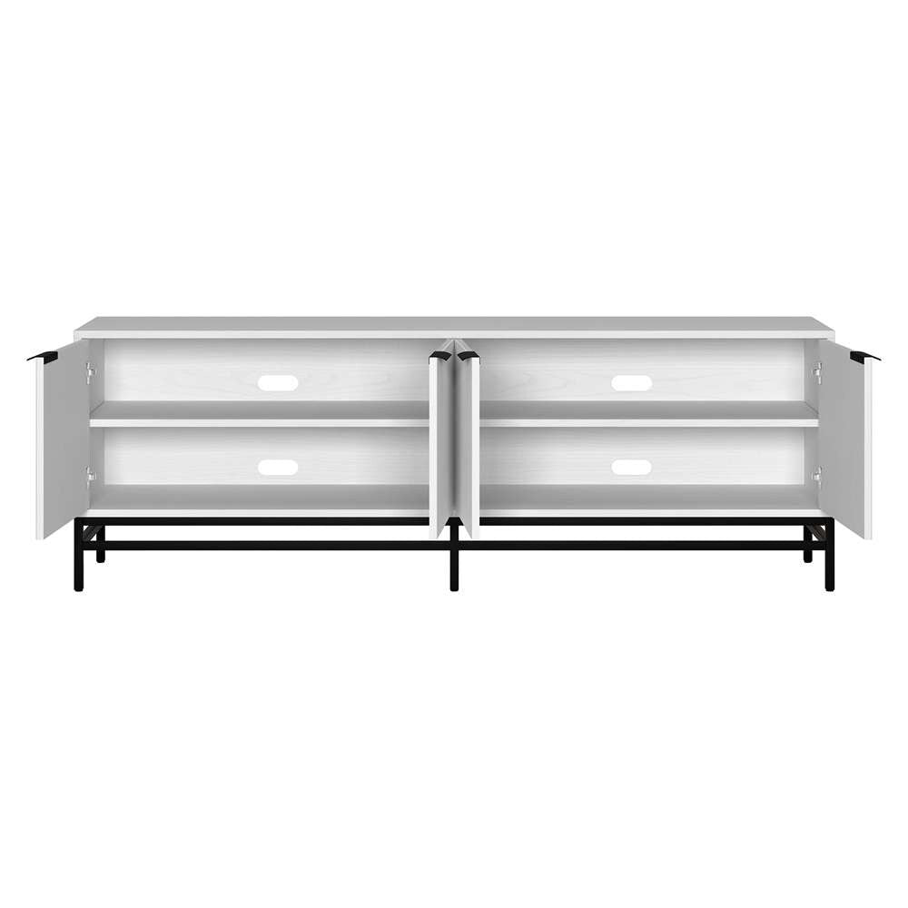 Hudson & Canal - Montello Rectangular TV Stand for TVs up to 78in in Alder White - TV2087 veiw 4