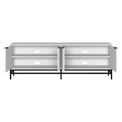 Hudson & Canal - Montello Rectangular TV Stand for TVs up to 78in in Alder White - TV2087 veiw 4