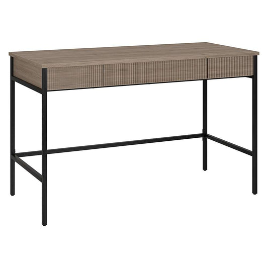 Hudson & Canal - Nolan 48in Wide Rectangular Writing Desk in Antiqued Gray Oak - OF2146 veiw 1