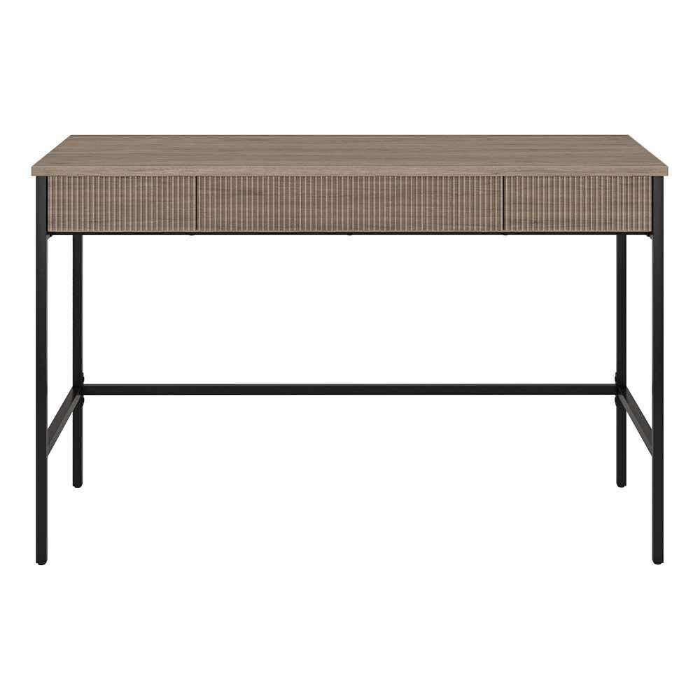 Hudson & Canal - Nolan 48in Wide Rectangular Writing Desk in Antiqued Gray Oak - OF2146 veiw 2