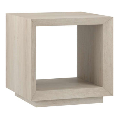 Hudson & Canal - Tannen 22in Wide Rectangular Side Table in Alder White - ST2042 veiw 1