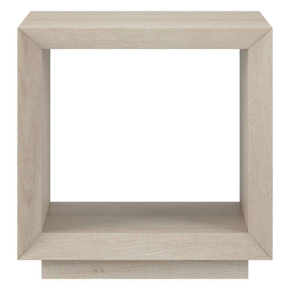 Hudson & Canal - Tannen 22in Wide Rectangular Side Table in Alder White - ST2042 veiw 2