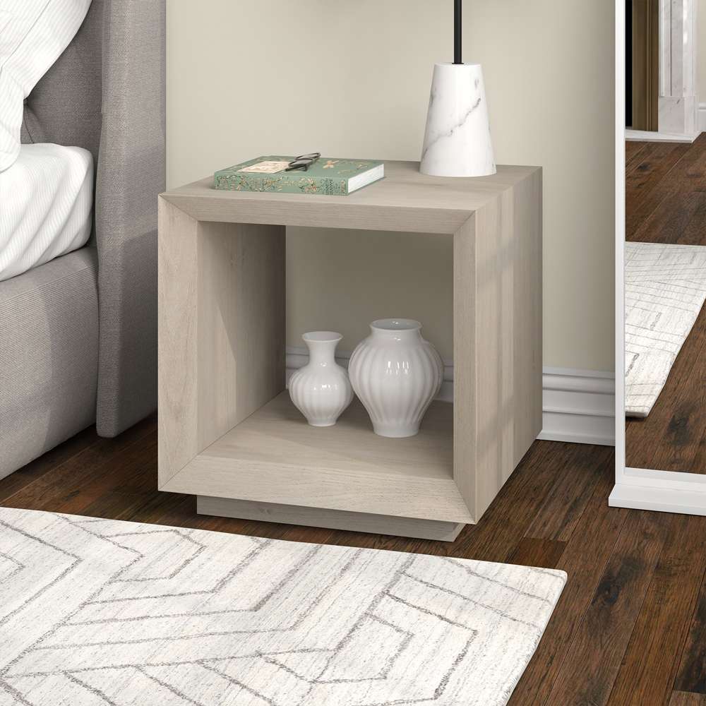 Hudson & Canal - Tannen 22in Wide Rectangular Side Table in Alder White - ST2042 veiw 7