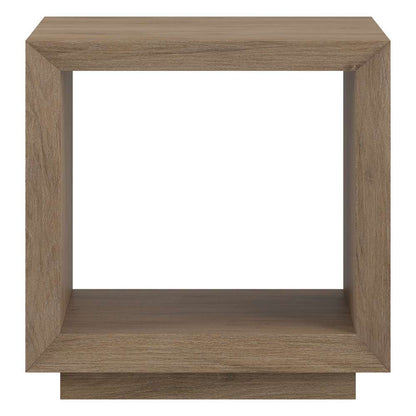 Hudson & Canal - Tannen 22in Wide Rectangular Side Table in Antiqued Gray Oak - ST2041 veiw 2