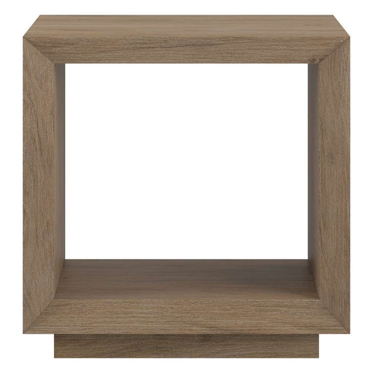 Hudson & Canal - Tannen 22in Wide Rectangular Side Table in Antiqued Gray Oak - ST2041 veiw 2