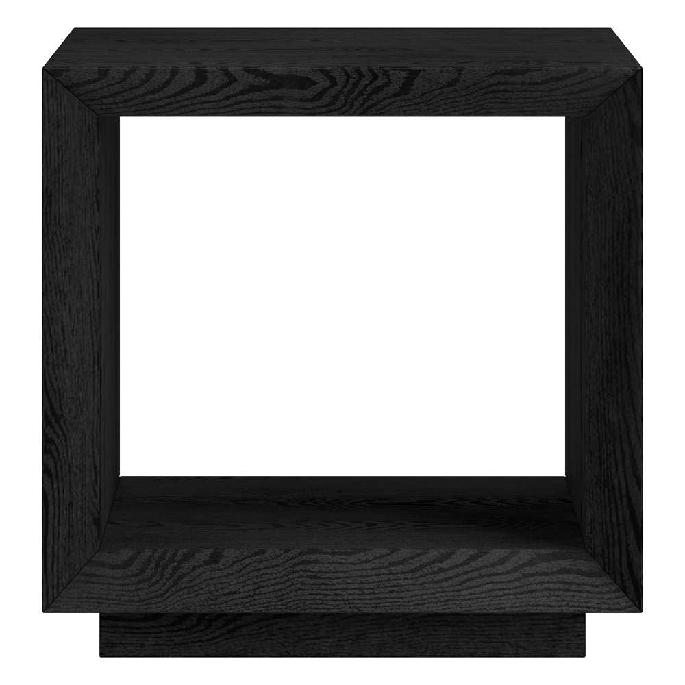 Hudson & Canal - Tannen 22in Wide Rectangular Side Table in Black Grain - ST2040 veiw 2