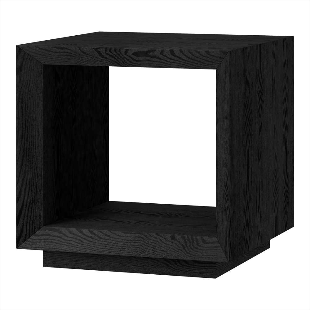 Hudson & Canal - Tannen 22in Wide Rectangular Side Table in Black Grain - ST2040 veiw 3