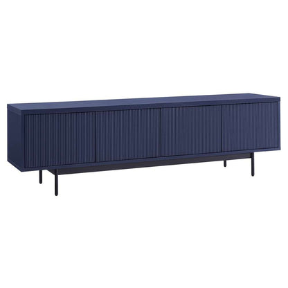 Hudson & Canal - Whitman Rectangular TV Stand for TVs up to 75in in Dark Blue - TV2047 veiw 1