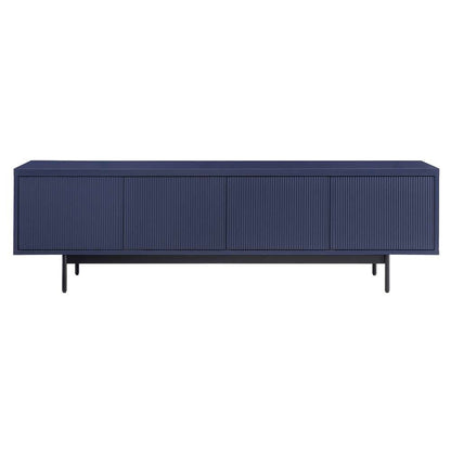 Hudson & Canal - Whitman Rectangular TV Stand for TVs up to 75in in Dark Blue - TV2047 veiw 2