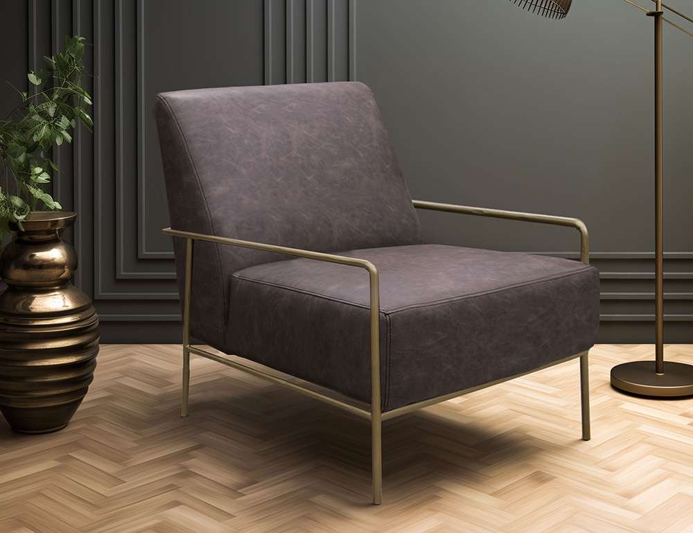 IFD - Aragon - Wooden Frame & Metal Base, Armchair - IUP611-ACH-212 veiw 2