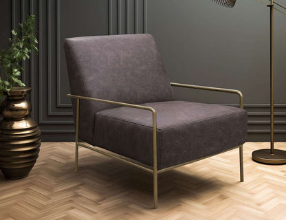 IFD - Aragon - Wooden Frame & Metal Base, Armchair - IUP611-ACH-212 veiw 2