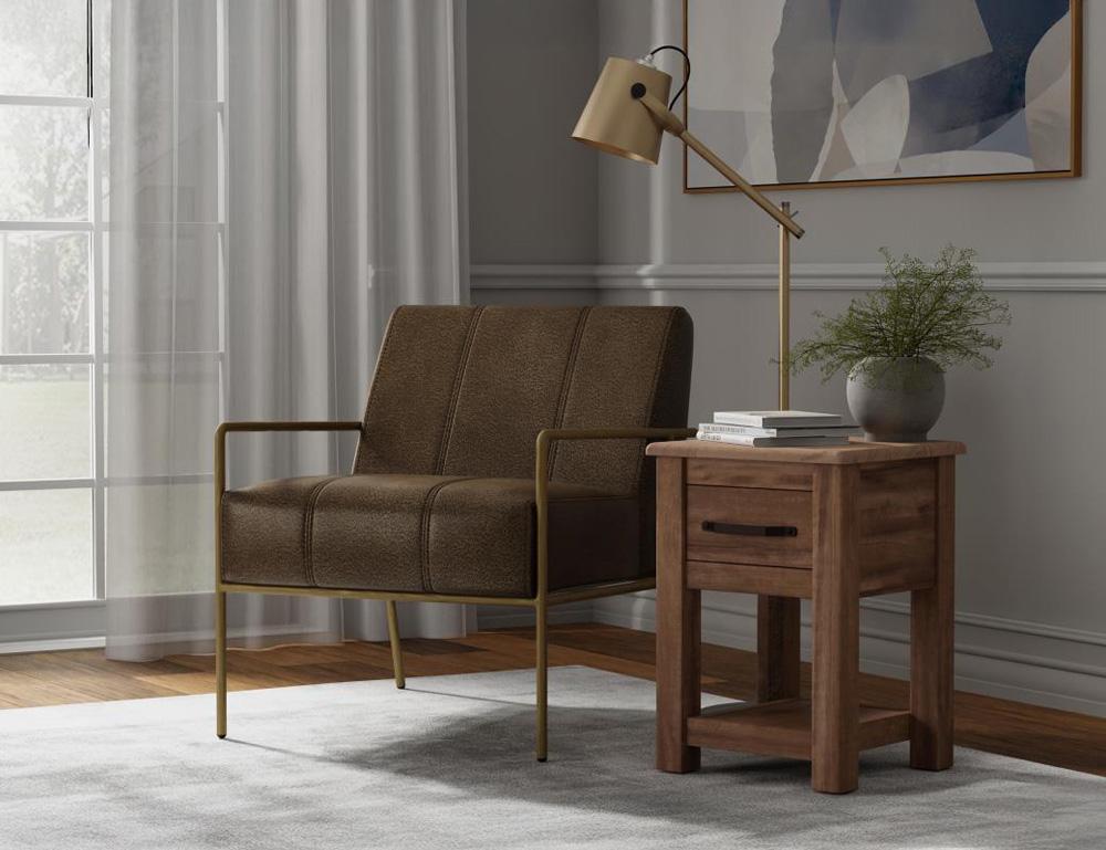 IFD - Aragon - Wooden Frame & Metal Base, Armchair - IUP611-ACH-215 veiw 7