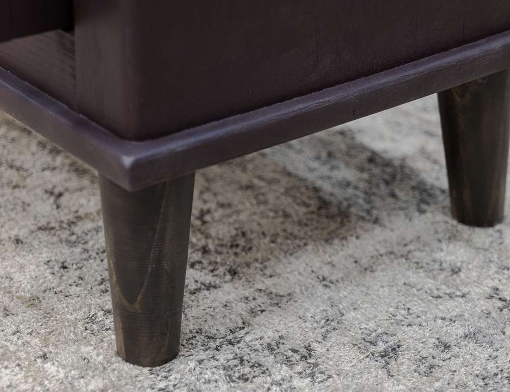 IFD - Genova - 4 Glass Doors Purple Console - IFD3791CNSRC veiw 4