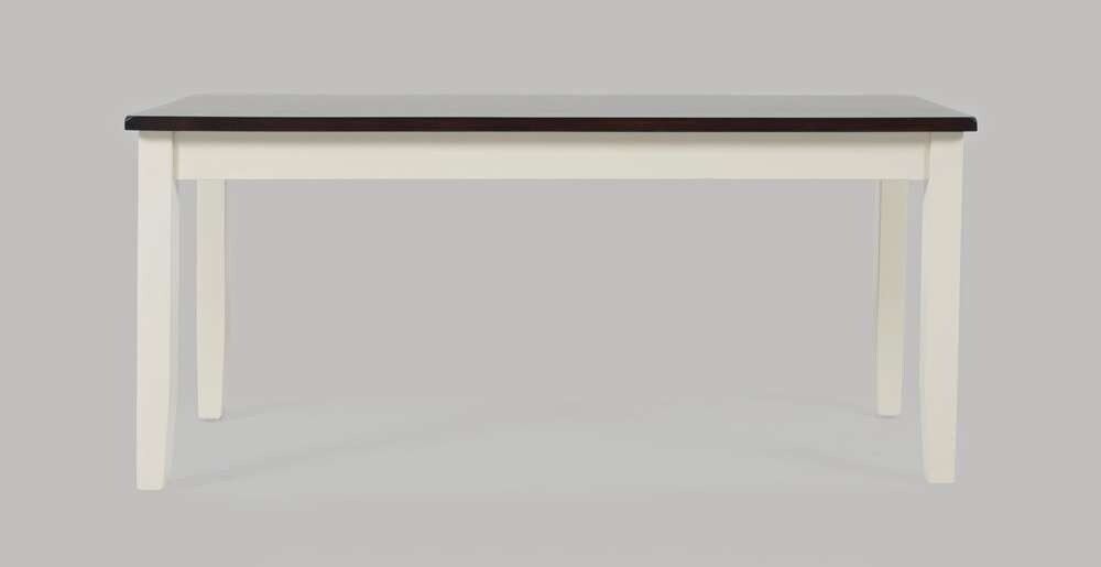 Jofran - Asbury Park Solid Acacia Farmhouse 4-Pack Dining Set - Table with 2 Chairs and Bench - 1805 veiw 4