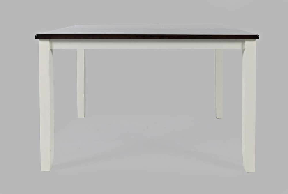 Jofran - Asbury Park Solid Acacia Farmhouse 4-Pack Dining Set - Table with 2 Chairs and Bench - 1805 veiw 5