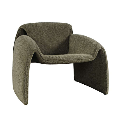 Jofran - Dolce Mid-Century Modern Bent Angle Upholstered Accent Chair - DOLCE-CH-FOR veiw 1