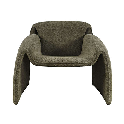 Jofran - Dolce Mid-Century Modern Bent Angle Upholstered Accent Chair - DOLCE-CH-FOR veiw 2