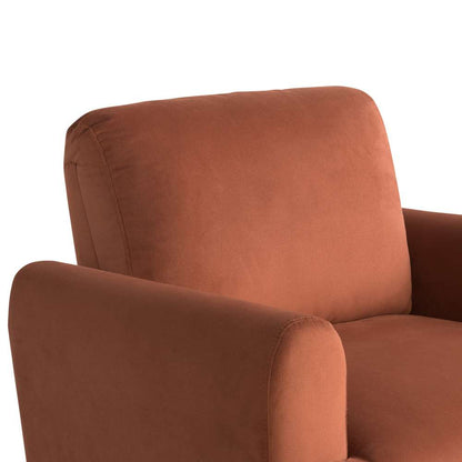 Lifestyle Solutions - Studio Living Kingston Accent Chair, Rust - 171A011RST veiw 6