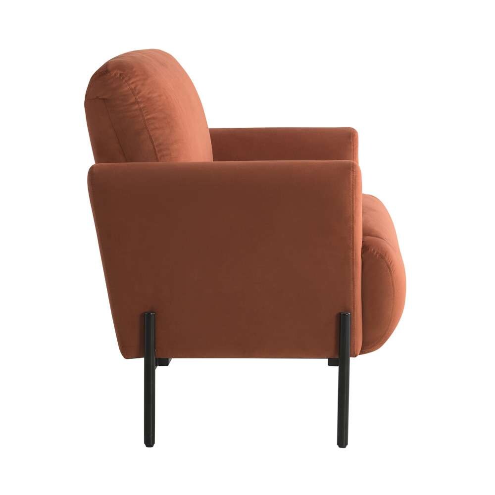Lifestyle Solutions - Studio Living Kingston Accent Chair, Rust - 171A011RST veiw 10