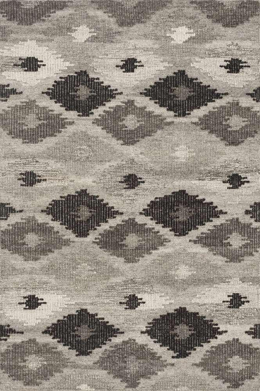 Loloi - Akina Grey / Charcoal 3-6in x 5-6in Accent Rug - AKINAK-02GYCC3656 veiw 1