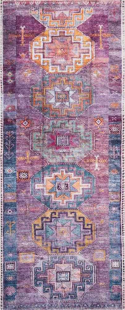 Loloi - Fiona Blue / Purple 2-0in x 5-0in Accent Rug - FIONB20342BBPU2050 veiw 1