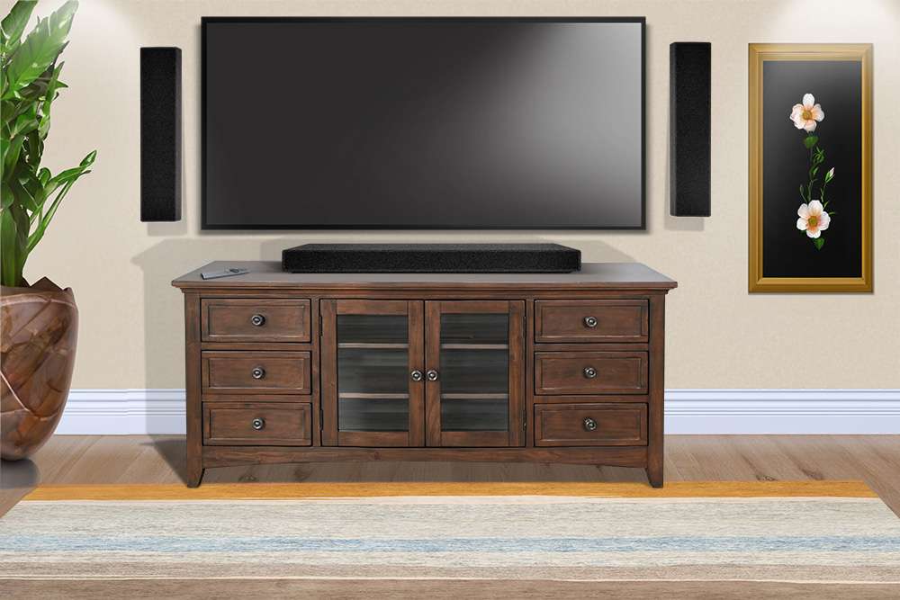 Sunny Designs -  62in Media Console - 3667CB-62 veiw 2