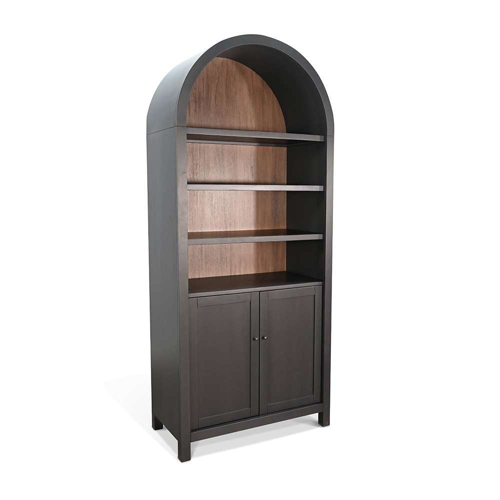 Sunny Designs -  Arched Display Cabinet with Doors - 2116BL veiw 1