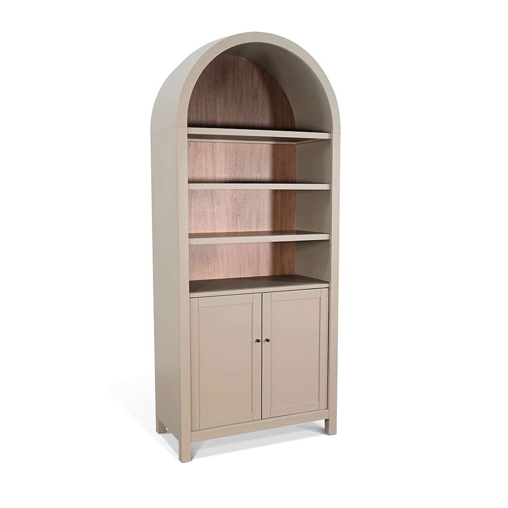 Sunny Designs -  Arched Display Cabinet with Doors - 2116PV veiw 1