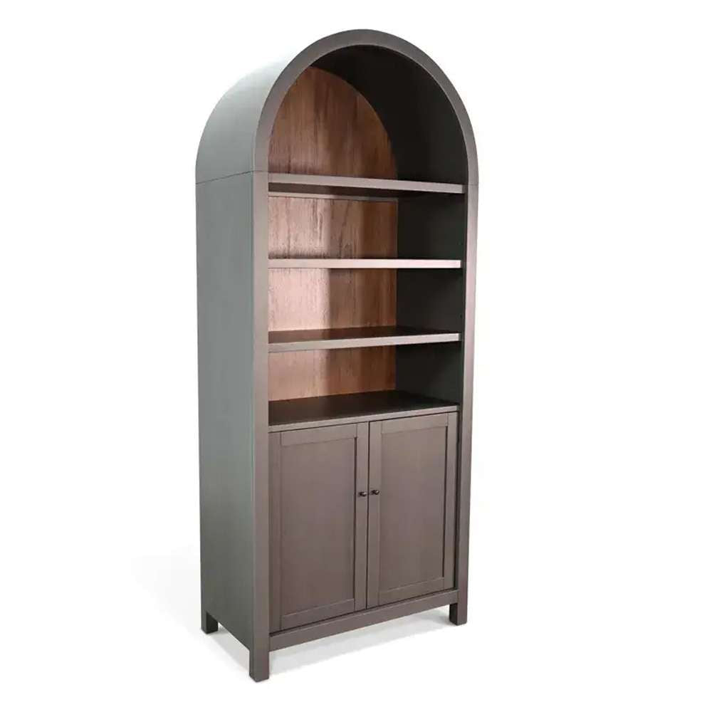 Sunny Designs -  Arched Display Cabinet with Doors - 2116UB veiw 1