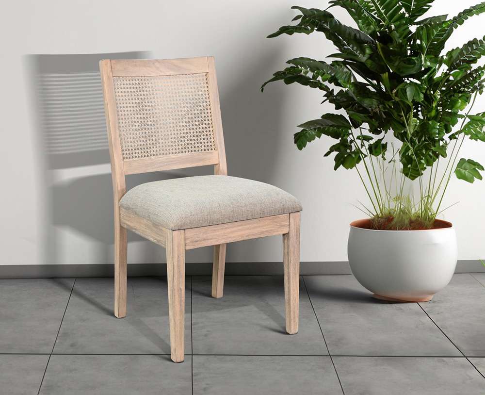 Sunny Designs -  Cane Back Dining Chair (Set of 2) - 1426WE veiw 2